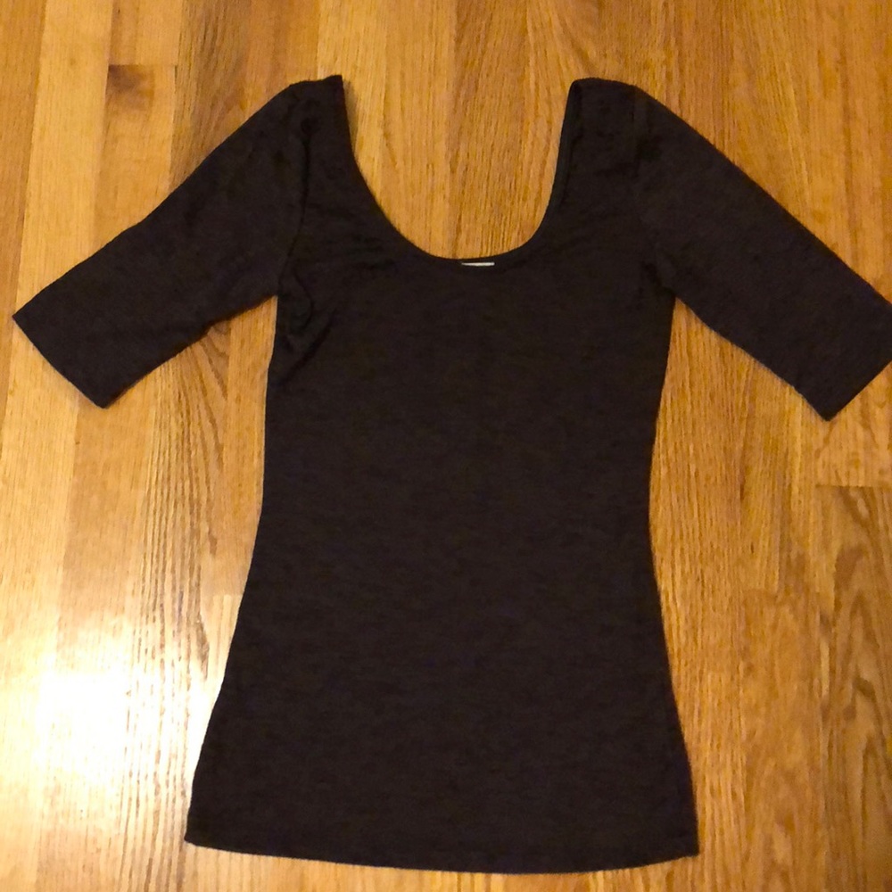 Plum 1/2 sleeve top